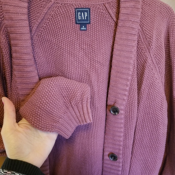 Coral cardigan, GAP - Picture 3 of 3